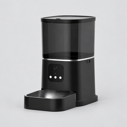 Smart Wi-Fi Automatic Feeder for Cats & Dogs - 3L/6L, Video Camera, Scheduled Feeding & Voice Recording