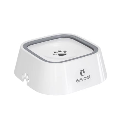 Pet Water Bowl anti Spill Automatic Dog Bowl Vehicle Carried Floating Bowl Slow Wate